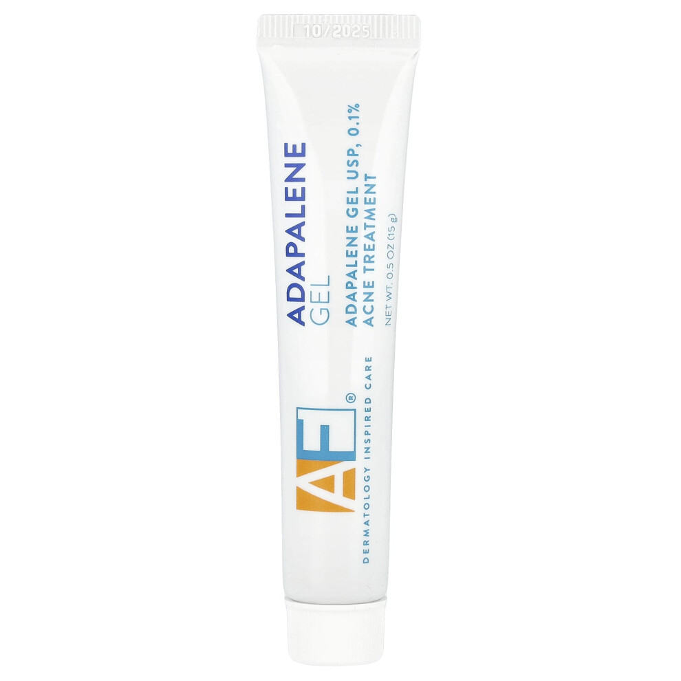 Фото - Крем і лосьйон ACNE FREE, Adapalene Gel USP, 0,1, Leczenie trądziku, 0,5 oz (15 g)