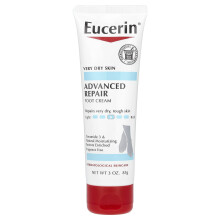 Eucerin, Zaawansowane Naprawa Creme Stóp, bez woni, 3 oz (85 g)
