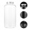Transparante Pet Herbruikbare Sap- En Waterfles 6