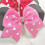Fiocchi per capelli a pois con decorazioni di strass (4 pezzi) 7