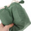 Cotton Tea Set Storage Bag Light Green 14x13.4x13.4cm 3