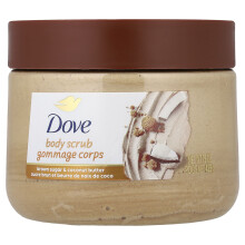 Dove, Peeling Ciała, Cukier Trzcinowy & Mleczny Masł, 15 oz (425 g)