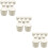 27St Beige Rubber Stopper Multi-Function Haushouden Gebruik Duurzaam 9