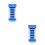 2Sets Portable Blue Vitamin Organizer 7 Day Case with 28 Compartments 6