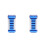 2Sets Portable Blue Vitamin Organizer 7 Day Case with 28 Compartments 7