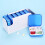 2Sets Portable Blue Vitamin Organizer 7 Day Case with 28 Compartments 11
