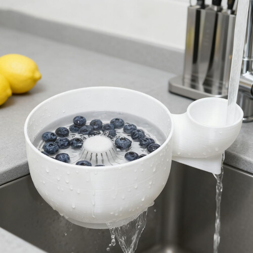 Hydro Bowl – Lebensmittelechter Obst- und Gemüsewascher, 4-in-1 2