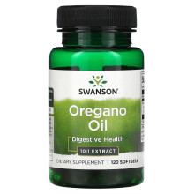 Swanson, Óleo de Oregano, 120 Softgéis