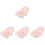 4Pièces Hamster Rose Résistante Pour 4