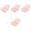 4Pièces Hamster Rose Résistante Pour 5