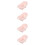 4Pièces Hamster Rose Résistante Pour 10