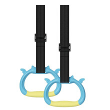 Pulling Rings for Physical Training,Children'S Home Gym Equipment,Children'S Adjustable Strap Strength Training Rings,A