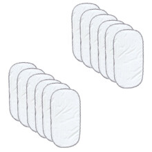 12 Pack Baby Waterproof Changing Pad Liners - Washable Reusable Changing Table Cover Liners Double, Portable Diaper Pads