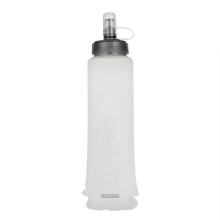 500ml Water Bottle Portable Folding Soft Flask Sport Water Bottle Water Bag for Cycling Running Camping