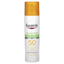 Eucerin, Jasne Skóra, Lekka krem na słońce na twarz, SPF 50, Bez woni, 2,5 fl oz (75 ml)
