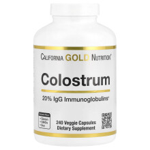 California Gold Nutrition, Kólastrum, 240 Veggie Capsulák