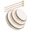 12Pièces Tambourins Main Bois Pour Percussion Éducation Et Performance 3