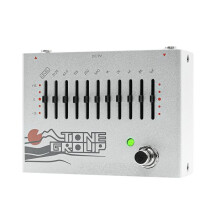 Tone Group 10-Band EQ Equalizer Guitar Low Pitch Effects Pedal QDS-01 with Pedal Control