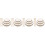 12Pièces Tambourins Main Bois Pour Percussion Éducation Et Performance 6