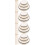 12Pièces Tambourins Main Bois Pour Percussion Éducation Et Performance 10