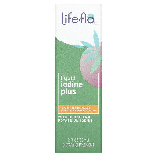 Life-flo, Iodine Liquida Plus, Natural Orange, 2 fl oz (59 ml)