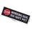 8Pièces Patch Harnais Service Réutilisable Noir Embroidered 5