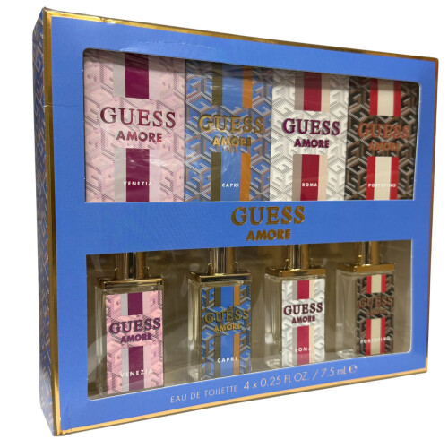 Guess Guess Amore 4x 7.5ml EDT Miniature Gift Set