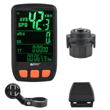 BoGeer Wireless Bike Computer Digital Bicycle Speedometer Odometer with Rechargeable Battery Backlight Bike Stopwatch