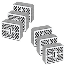 6-Geruchsfilter, Kompatibel mit TOTO THU6474-01 THU6072 S550E C5 SW3056T40, WC-Geruchsfilter