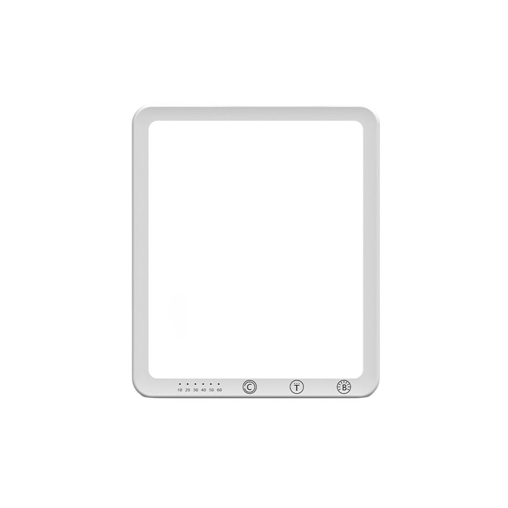 Light Therapy Lamp 10000 Lux Full Spectrum SAD Treatment Lamp Timer & Memory Function Happy Sunlight Lamp EU PLUG