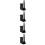 4Pièces Support Mural Saxophone Et Flûte En Fer Noir Durable 8