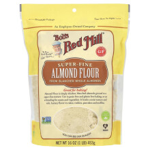 Bob's Red Mill, Harina de Almendras Superfina, 16 oz (453 g)