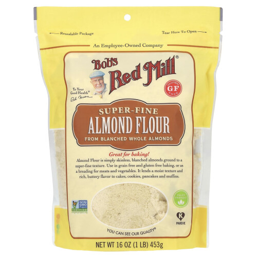 Bob's Red Mill, Super-Fine Amandelmeel, 16 oz (453 g)