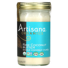 Artisana, Organikus, Növényi Kókuszkrém, 14 oz (397 g)