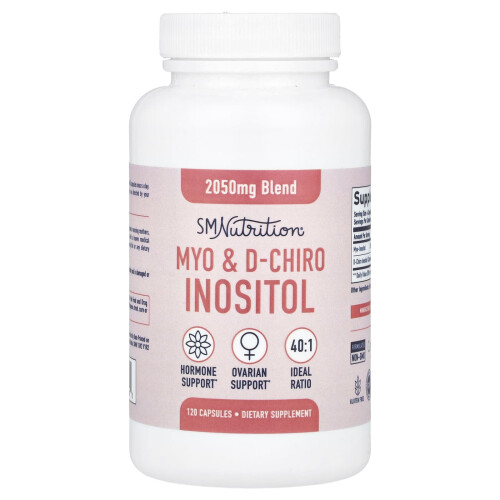 SMNutrition, MI e D-Cinoseitol, 120 Cápsulas
