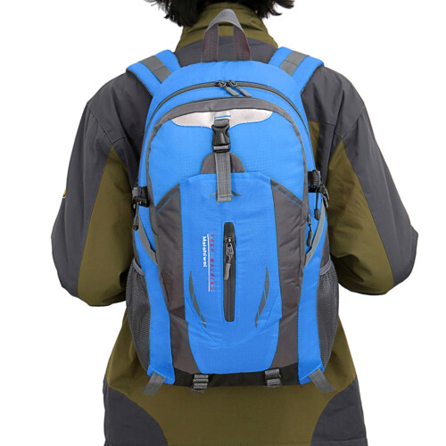 36-Liter-Wanderrucksack, Unisex, wasserdicht, blau 1