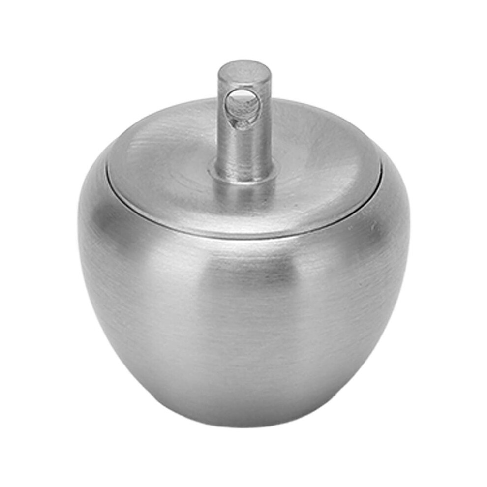 Pill Case Stainless Steel Pill Holder Keychain,  Portable Box Sealed Jar Keychain Pendant, Small Waterproof Pill Box