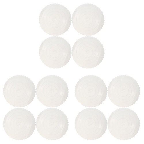 12Pièces Support Gâteau Rigide Plateau Servir Réutilisable 1