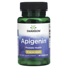 Swanson, Apigenin, 50 mg, 90 kapsler