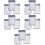 180Pièces Ensemble Blanche Pour Nettoyage Salles De Bain 9