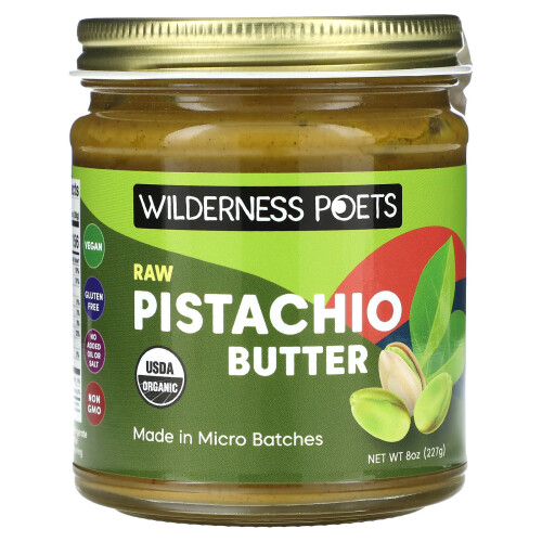 Wilderness Poets, Οργανικό Ραβίστσι Πιστατσίνο, 8 oz (227 g)