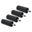 4pcs/set 100mm 4" Round Wooden Replacement Sofa Legs for Bed Table 5