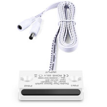 Türsensor-Steuerschalter DC12V-24V Doppelseitige Induktion für LED-Streifen/Lichtleisten, Schränke, Kleiderschränke, Garderobenschränke B