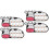 4Pièces Flange Mamelon Papier Simple Portable 6