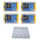 Minerador NerdMiner NMMiner 4X 1030KH/S + Suporte para 4 Slots com Tela Inteligente de 2,8 Polegadas Atualizada para Bitcoin, Criptomoedas e Loteria 2