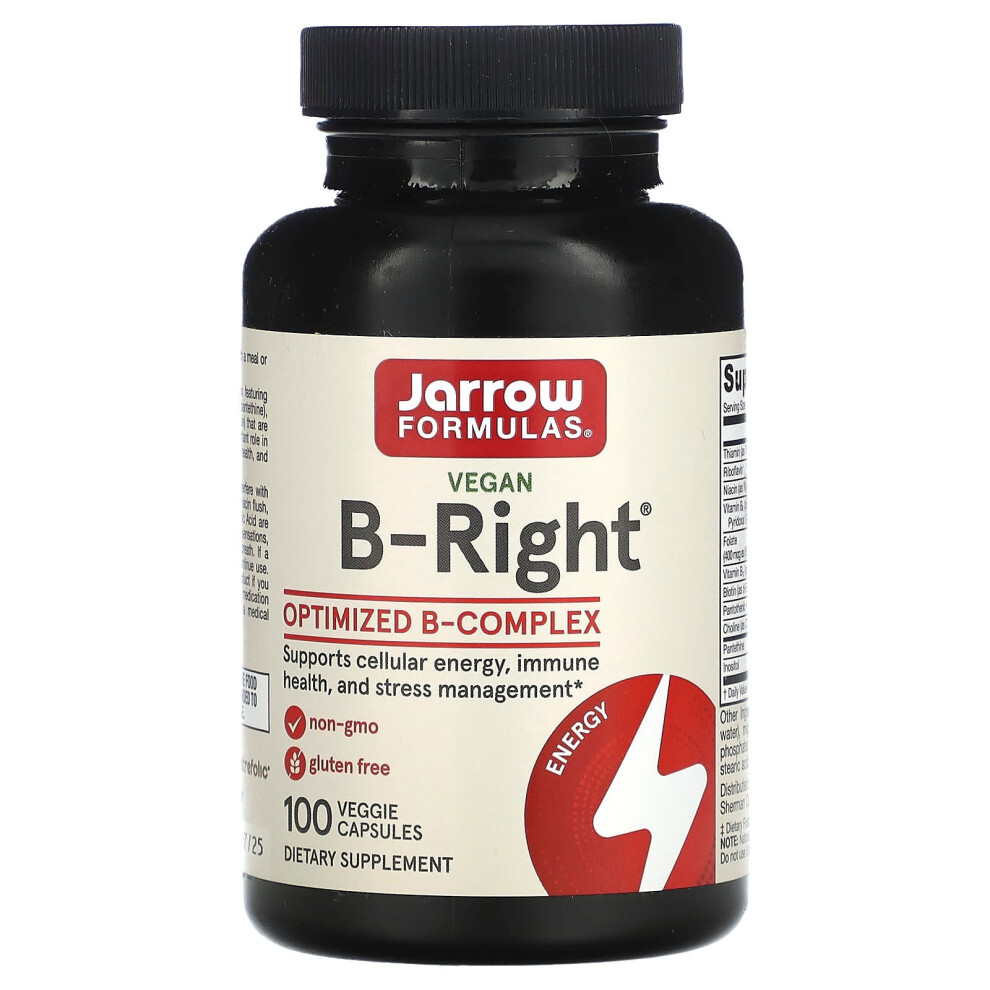 Photos - Vitamins & Minerals Jarrow Formulas B-Right - 100 vcaps 