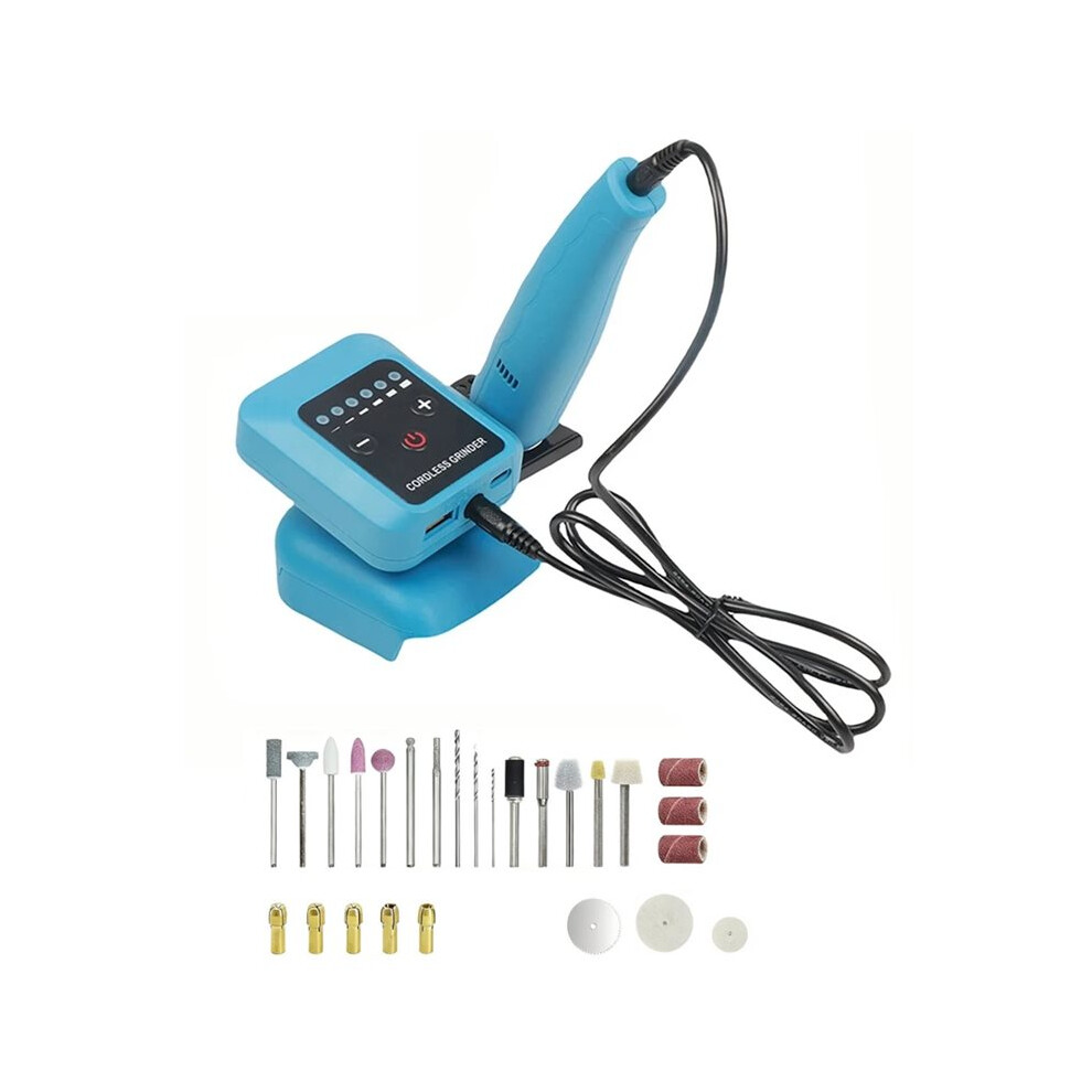 80W Electric Grinder With Reverse Stepless Speed Adjustment For 18V-21V Battery Without Battery 4711174994540