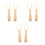 3Ensembles Couverts Silicone Fourchette 4
