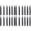 24Pcs Lawn Lamp Ground Plug Black Plastic for Landscape Lighting Use 2