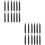 24Pcs Lawn Lamp Ground Plug Black Plastic for Landscape Lighting Use 6